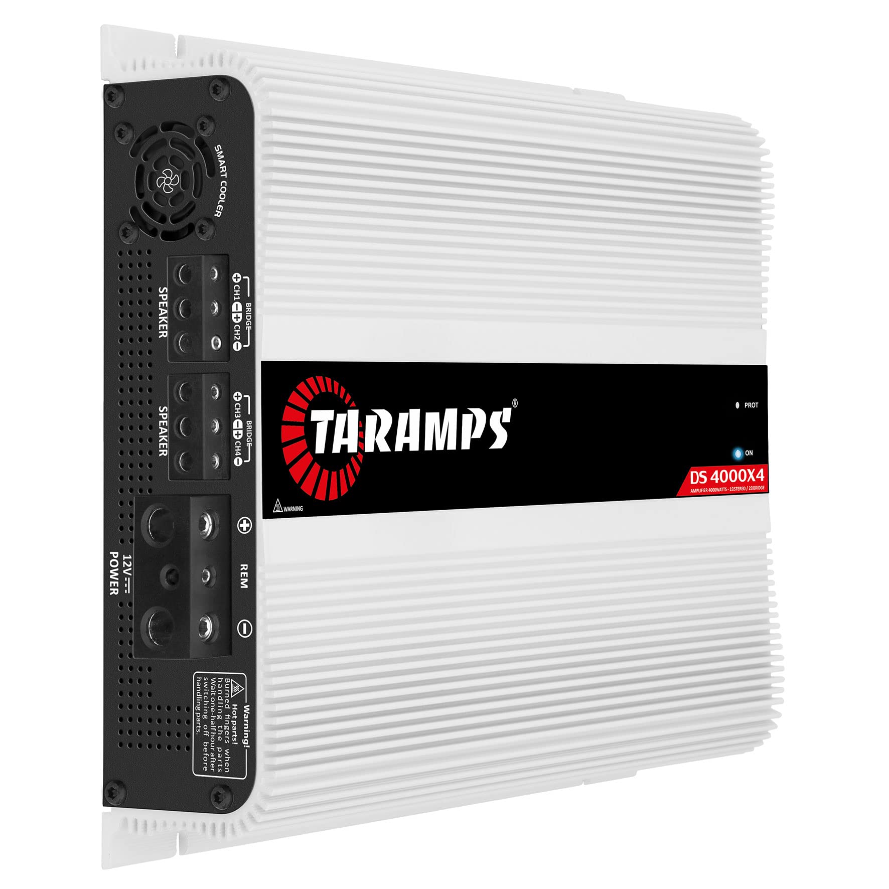 Amplificador de Audio Taramps DS 4000 1 Ohmio 4 Canales para Coche Clase D Rango Completo