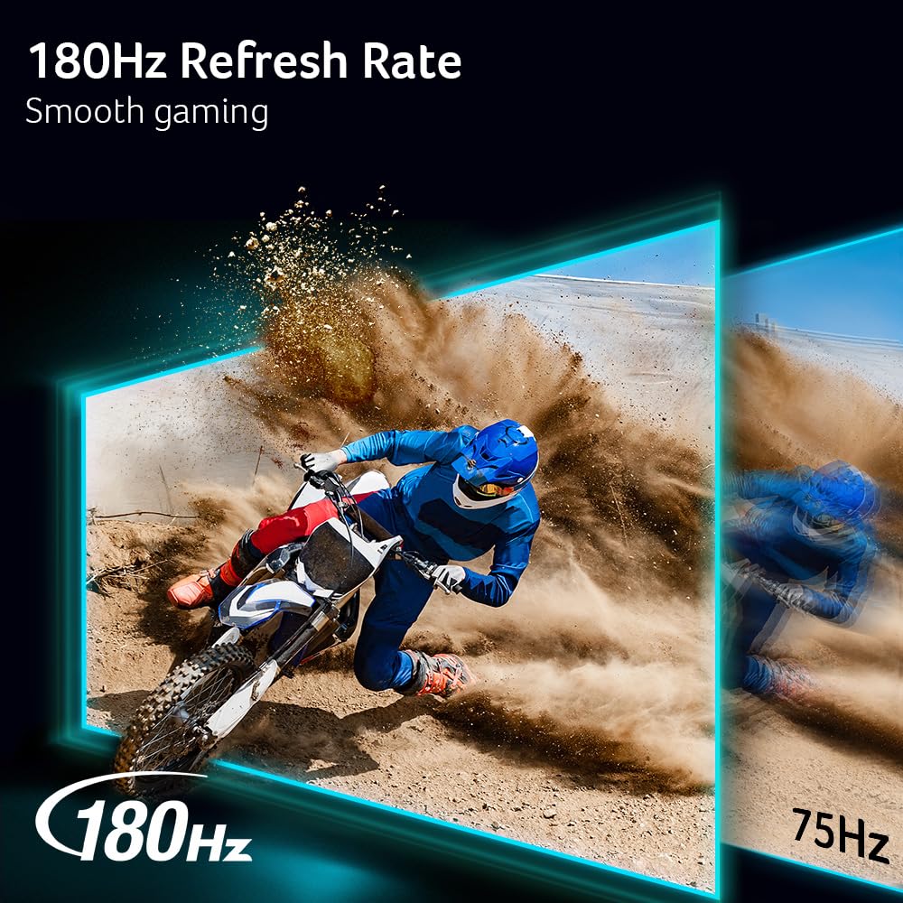 Acer Monitor Gamer Nitro EDA270U 27" Curvo WQHD (2560 x 1440) Panel VA | Tecnología AMD FreeSync Premium | 170Hz | 1ms (VRB) | Puertos HDMI y DisplayPort