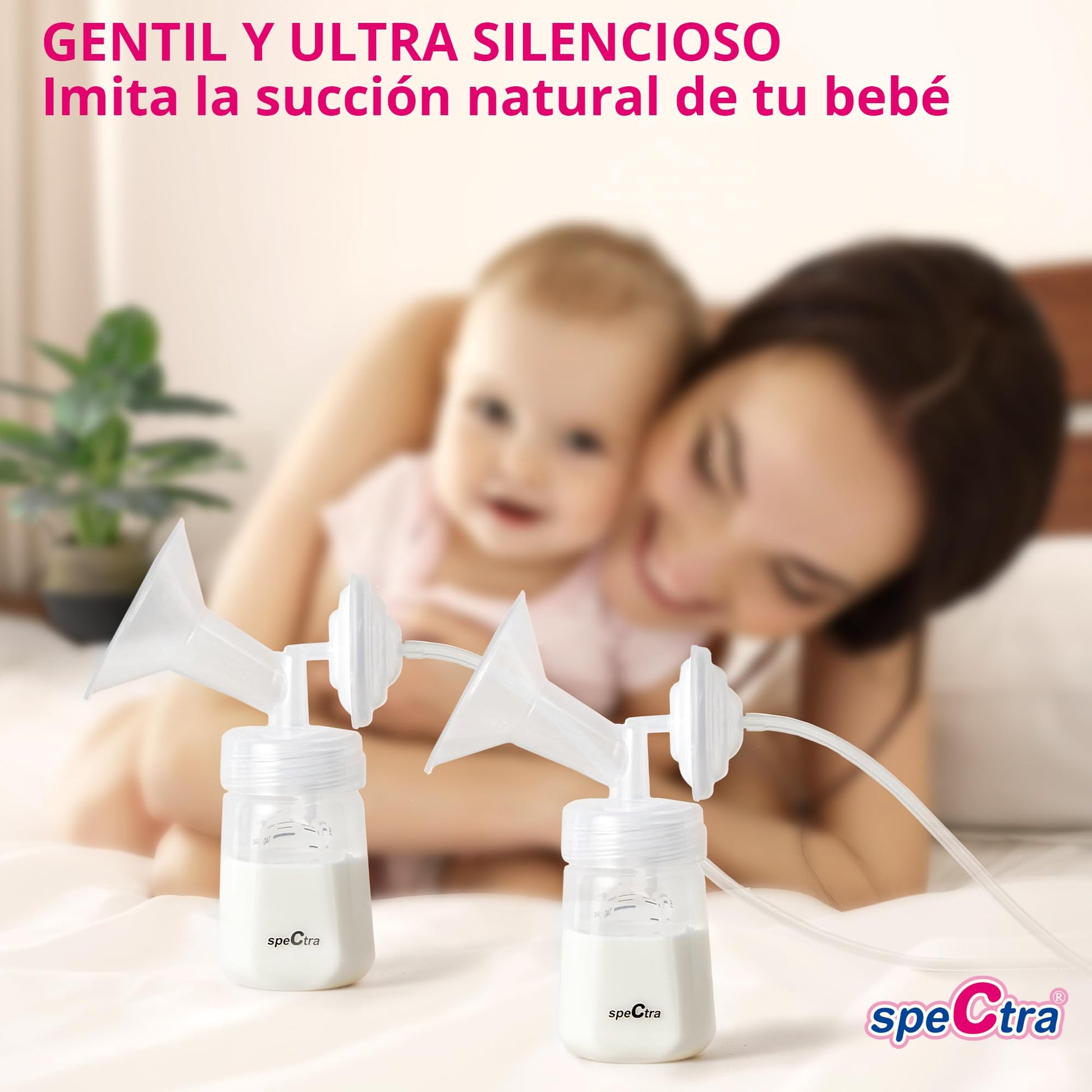 Extractor de Leche Eléctrico Doble Spectra 9 Plus Portátil con Hielera y Batería Recargable para Almacenamiento de Leche Materna