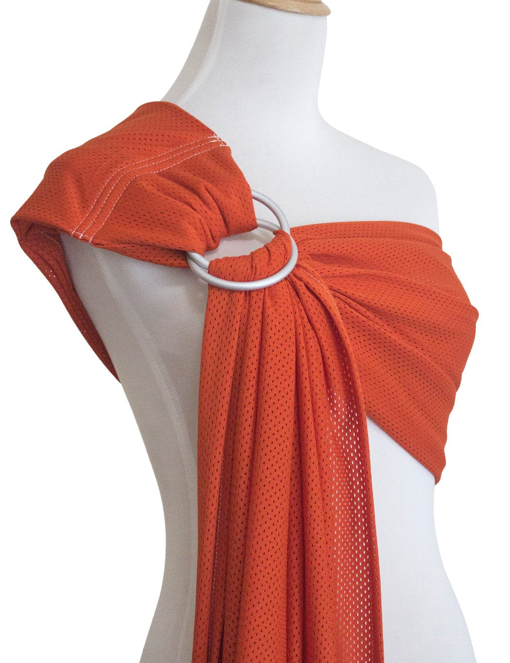 Vlokup - Bolsa de malla transpirable para bebé, recién nacidos, niños y niños pequeños, ideal para verano, natación, piscina, playa, ideal para papá demasiado naranja