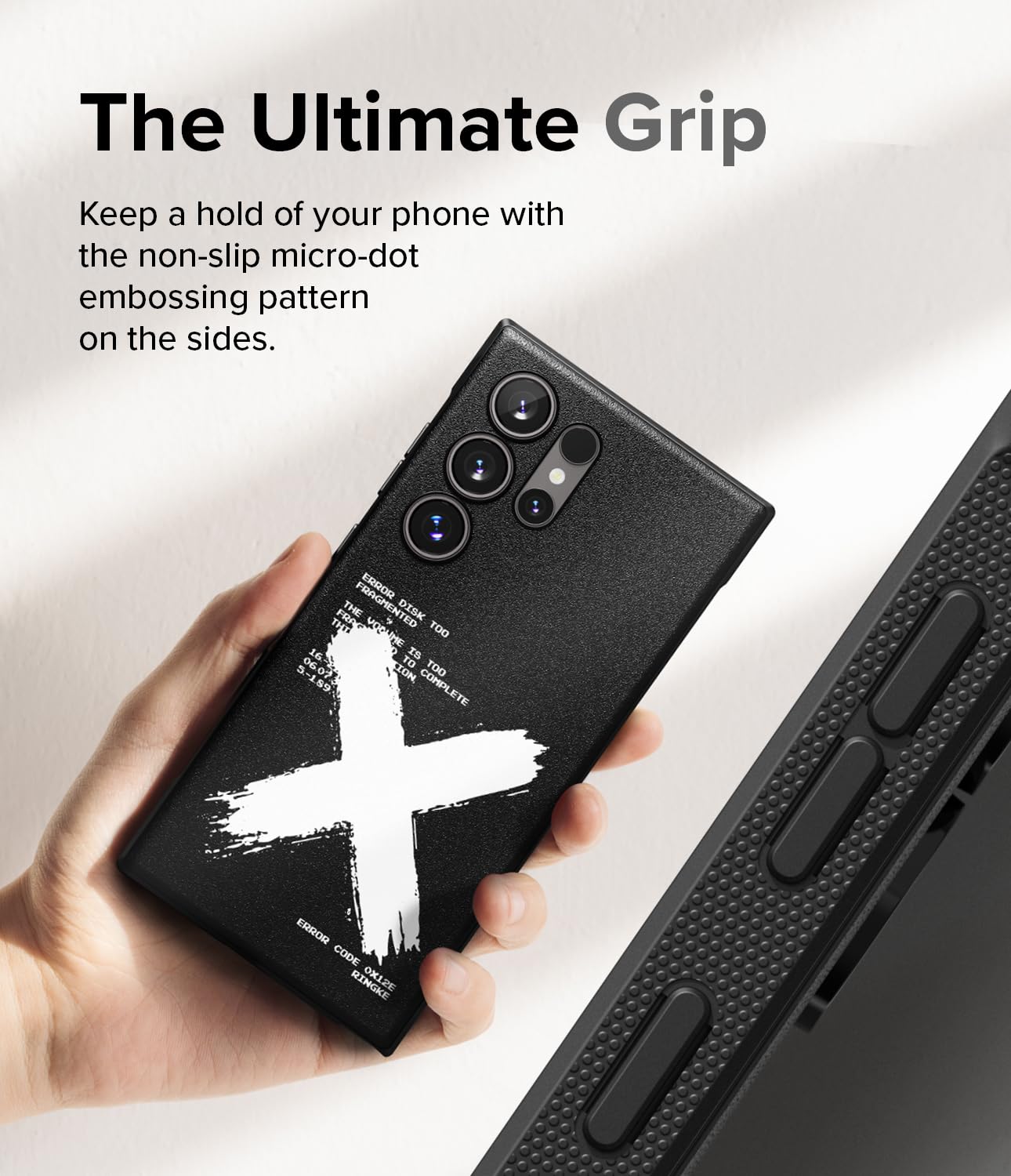 Funda Samsung Galaxy S24 Ultra Ringke Onyx Negro Antihuellas Antideslizante