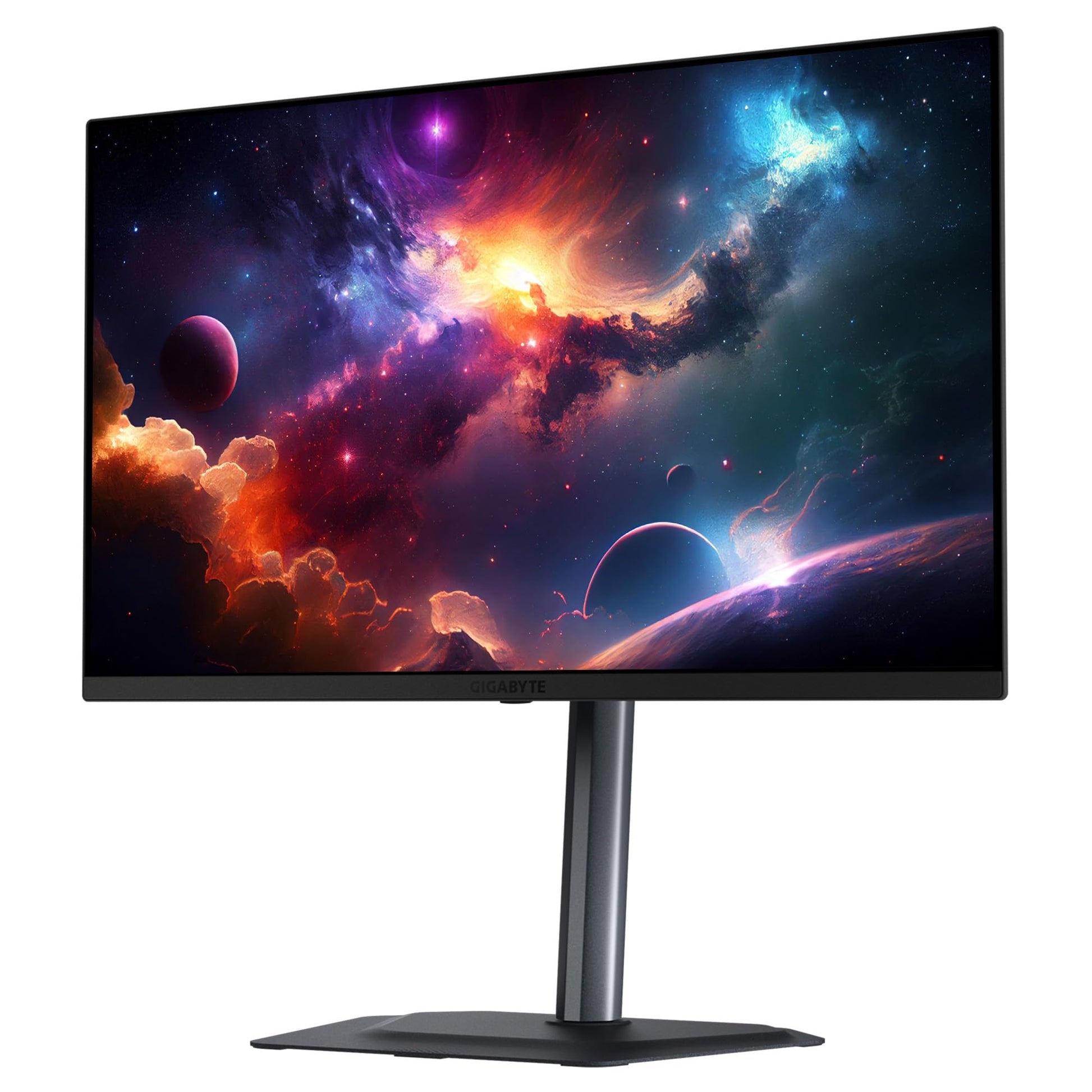 GIGABYTE - Monitor para juegos QD-OLED MO27Q2-27 - QHD 2560x1440-240Hz - 0.03ms GTG - AMD FreeSync Premium Pro - KVM tipo C - HDMI, DP - Altura ajustable - Negro