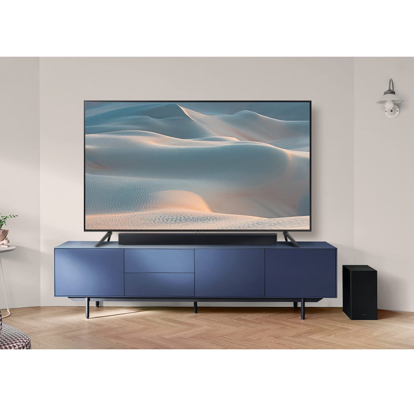 Barra de Sonido Samsung Gris con DTS Virtual X y Subwoofer Incluido