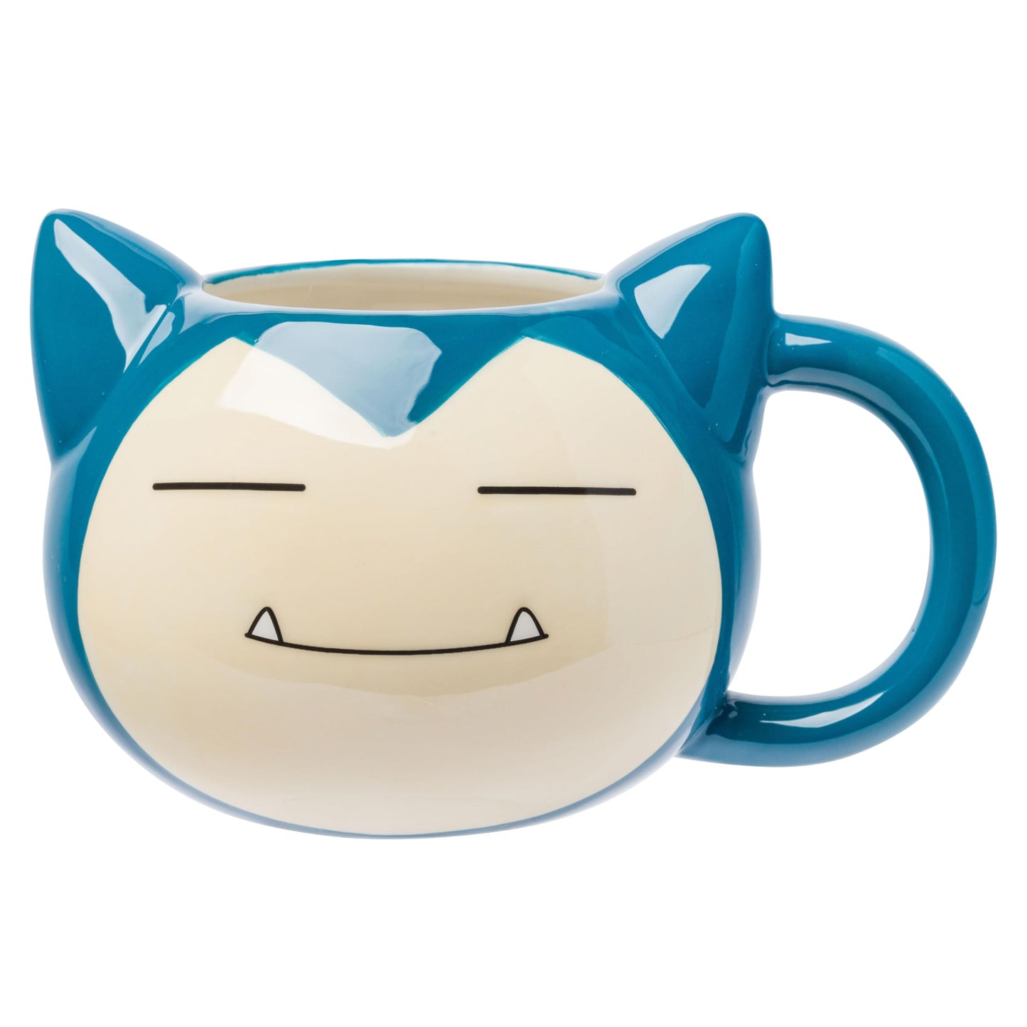 Taza Cerámica 3D Silver Buffalo Snorlax Azul 20 Onzas