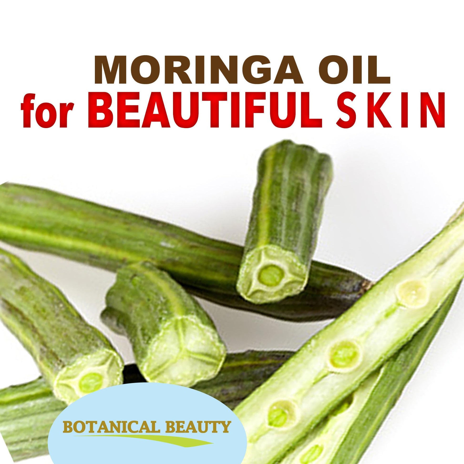 MORINGA OIL CERTIFIED ORGANIC. 100% Pure / Natural / Undiluted. 1 Fl.oz.- 30 ml. For Skin, Hair, Lip and Nail Care. by Botanical Beauty