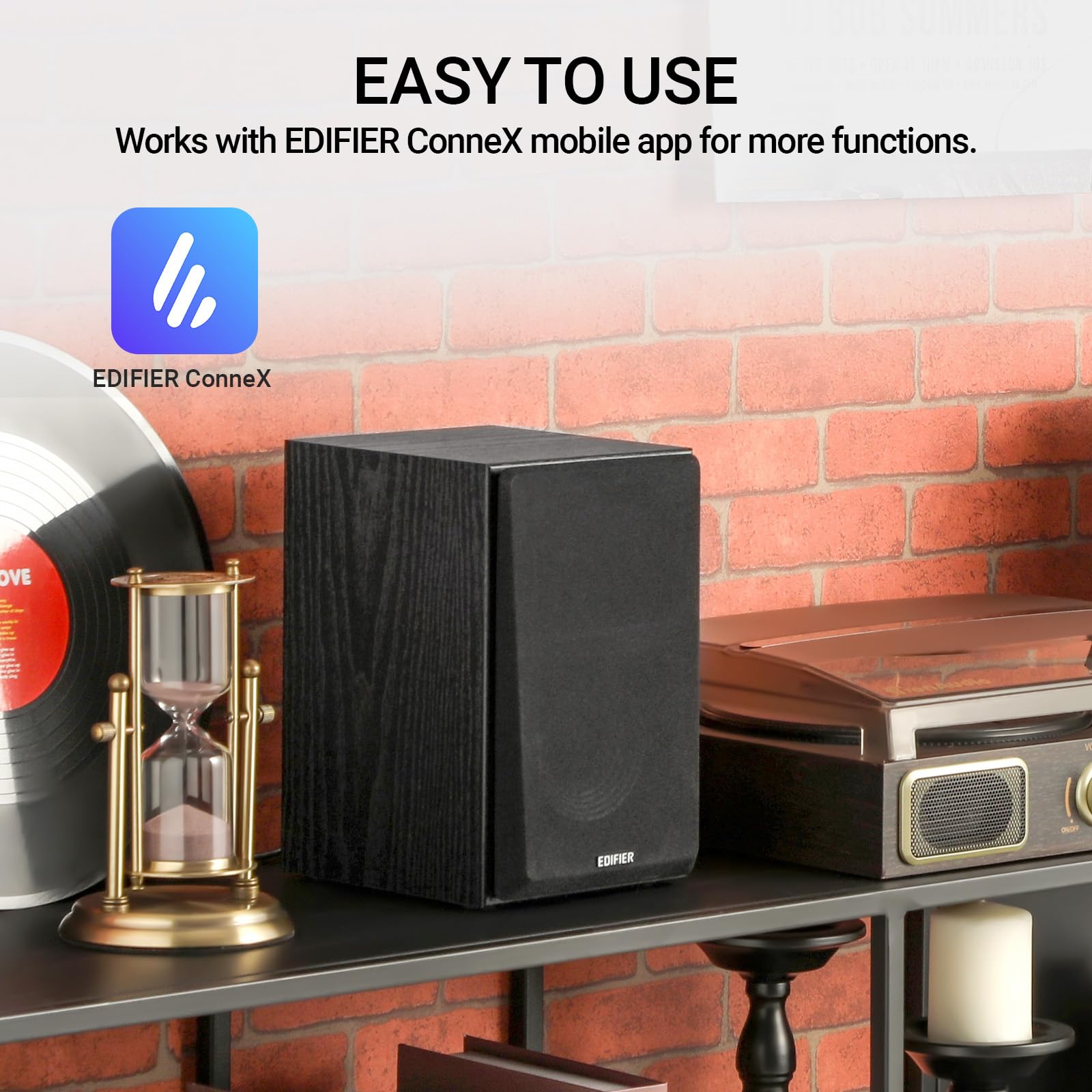 Altavoces de Estantería Activos Bluetooth Edifier Negro 2.0