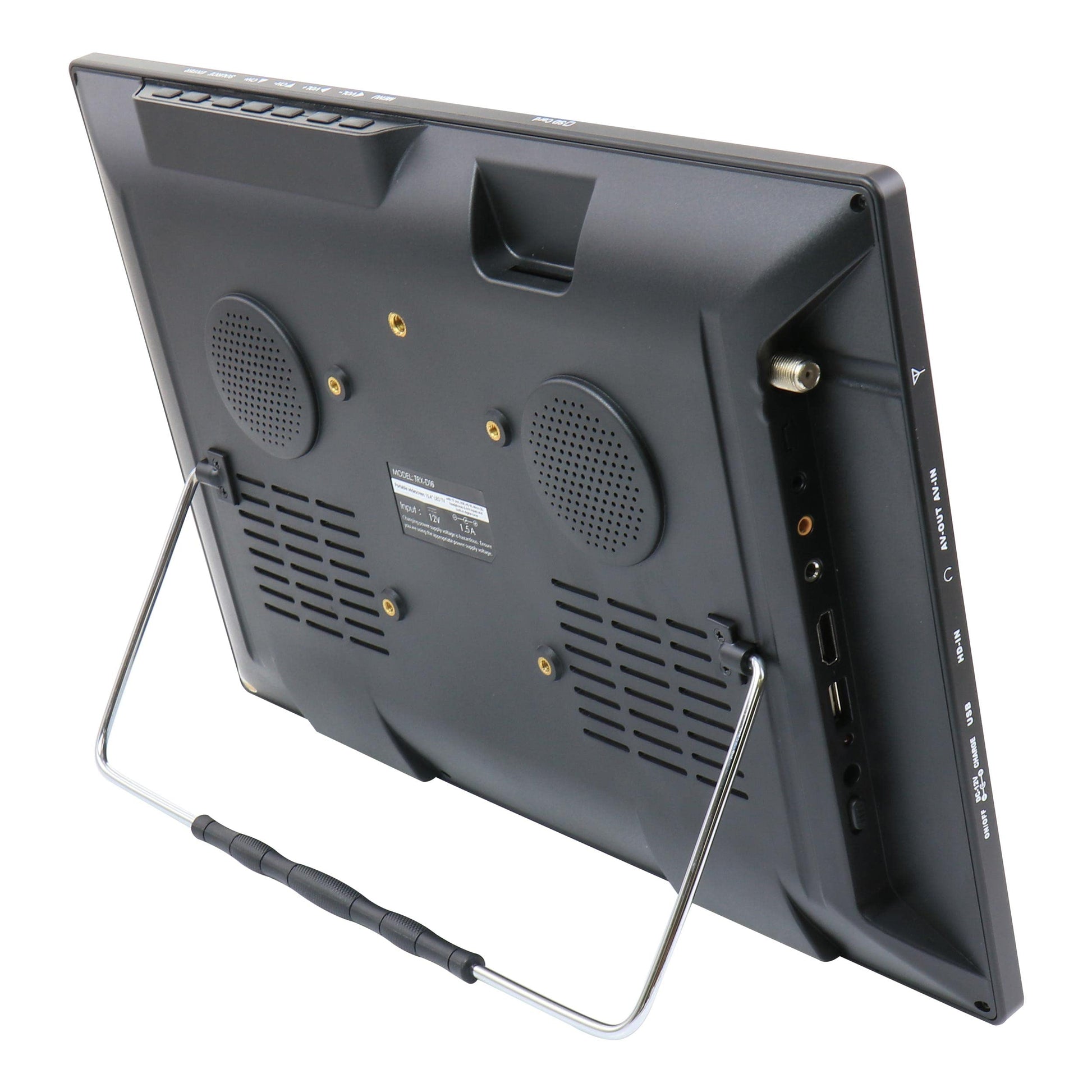 Televisor LED Portátil Recargable Trexonic 15.4 Pulgadas con HDMI y Sintonizador Digital Integrado