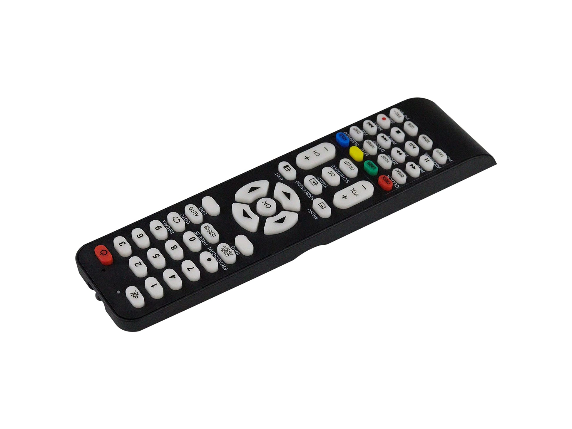 CONTROL EXPERT Control Universal para Decodificador Compatible con Todos los Modelos GHIA Master Mitzu Polaroid QFX RCA Speler Steren