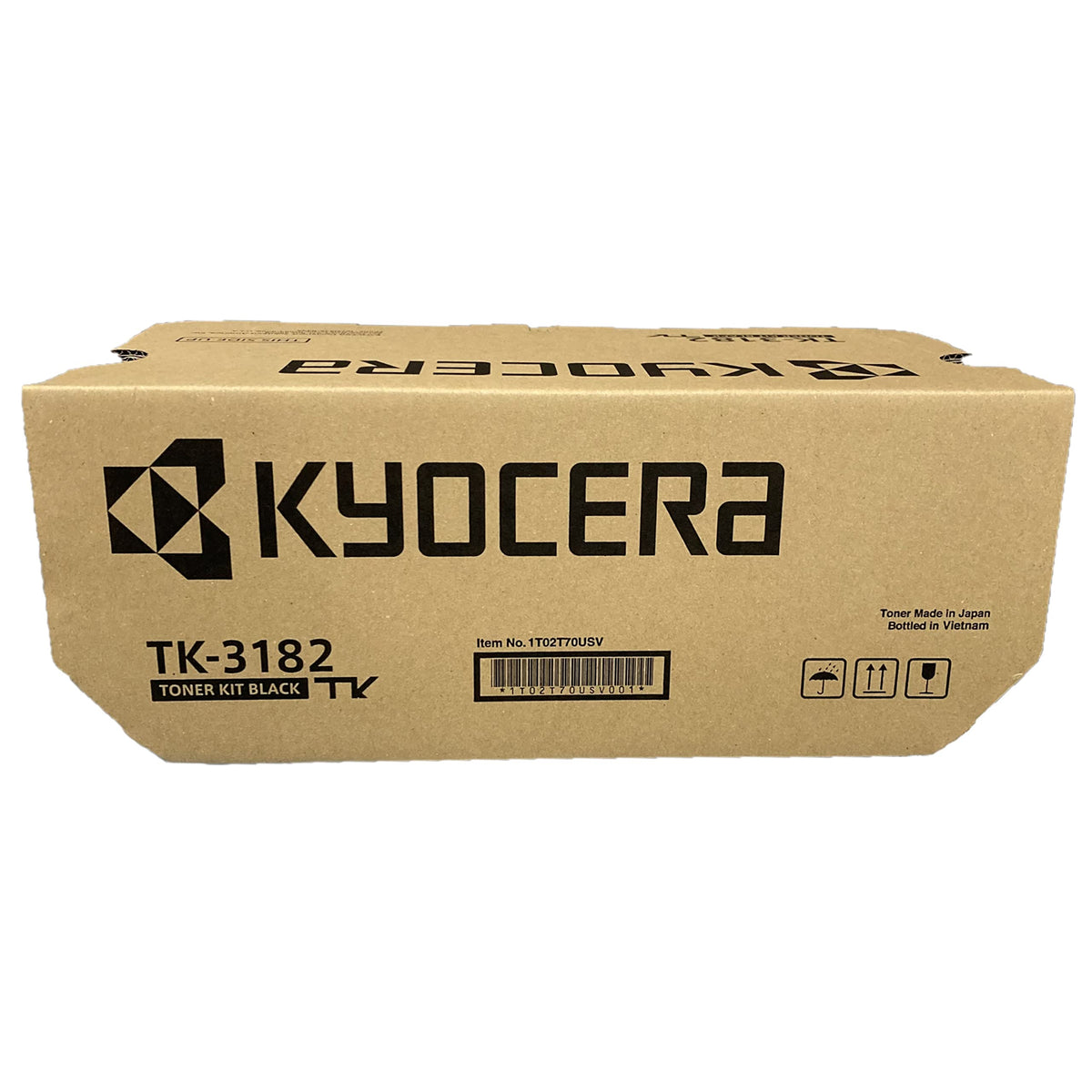 Cartucho de Tóner KYOCERA Negro Original para Impresoras Láser ECOSYS