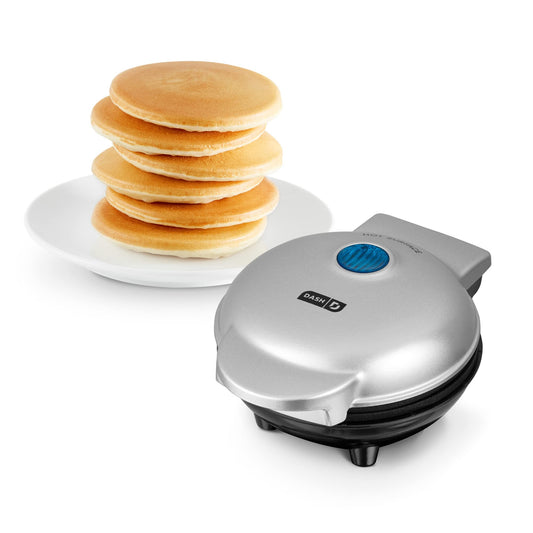 Dash - Plancha DMS001SL Mini Maker, color plateado