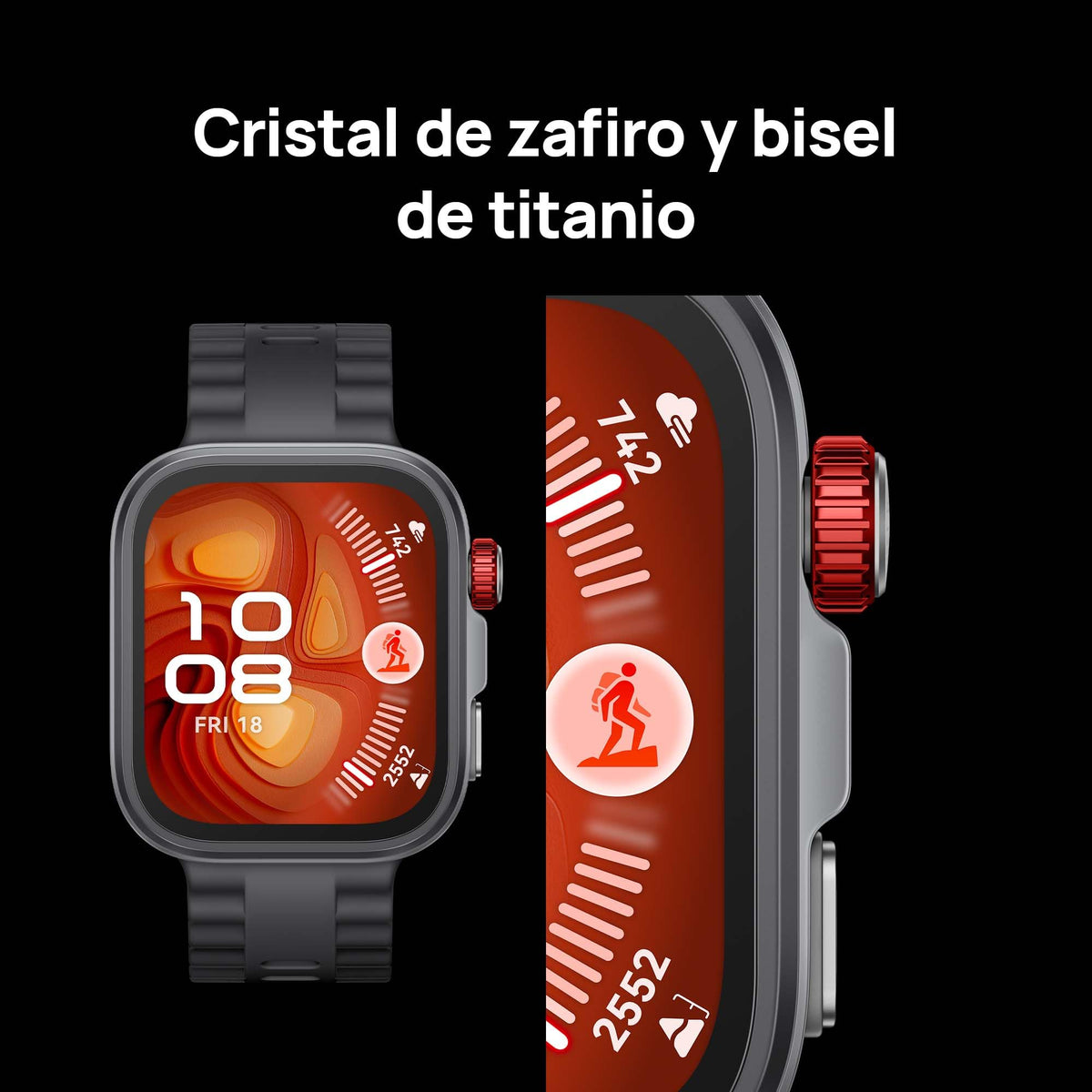 Smartwatch HUAWEI Watch FIT 4 Pro Azul con GPS y Pantalla de Zafiro 1.82"