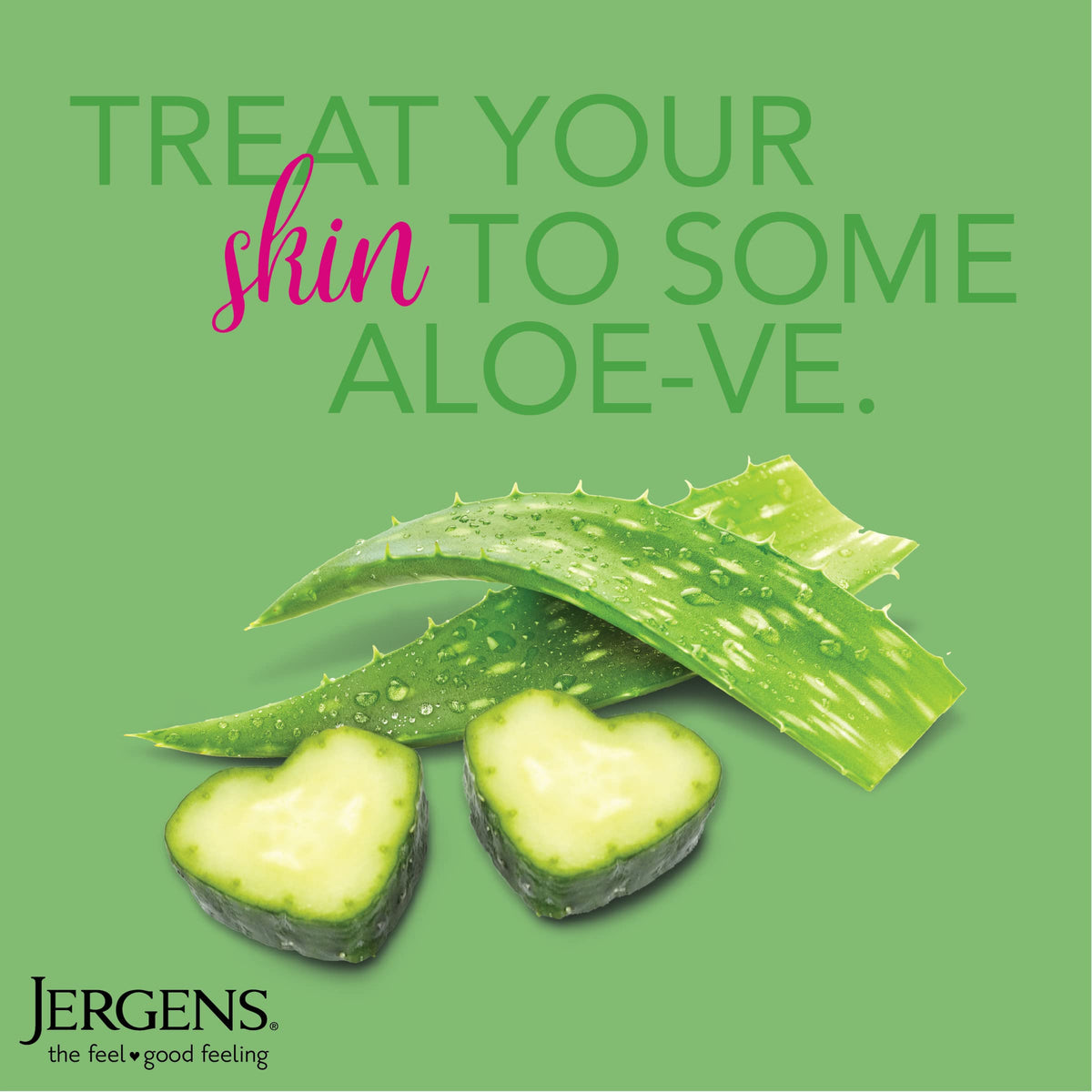 Jergens Loción de Aloe relajante, NA, 10 Fl Oz
