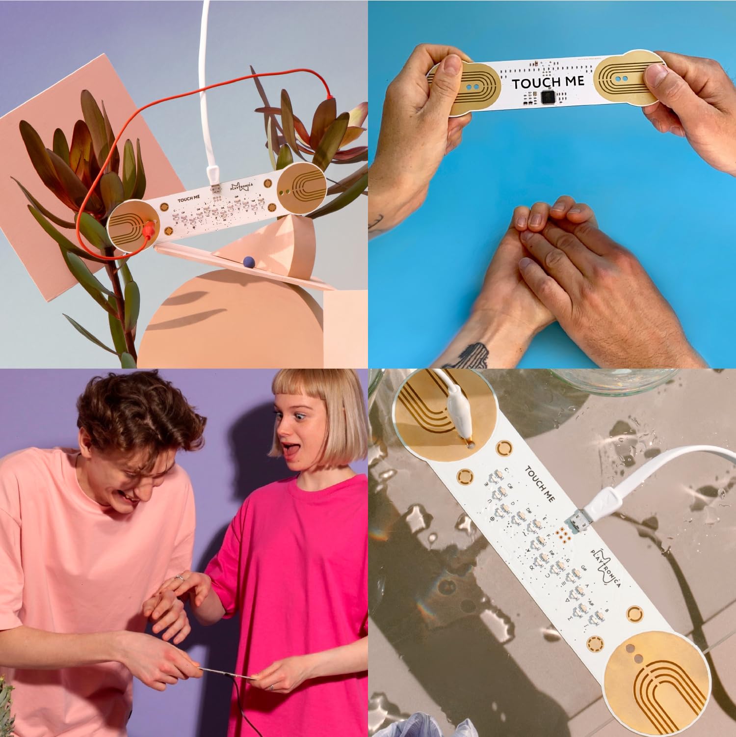 Instrumento Musical Driver MIDI TouchMe El Que Convierte Piel Agua o Flores en Sonido