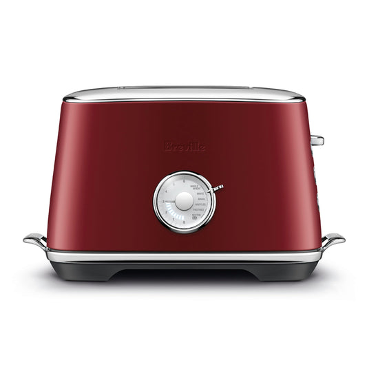 Breville Luxe tostador de 2 rebanadas BTA735RVC, pastel de terciopelo rojo
