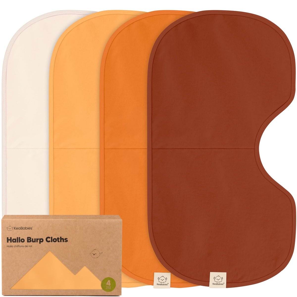 Paquete de 4 paños para eructos Hallo (Sahara)
