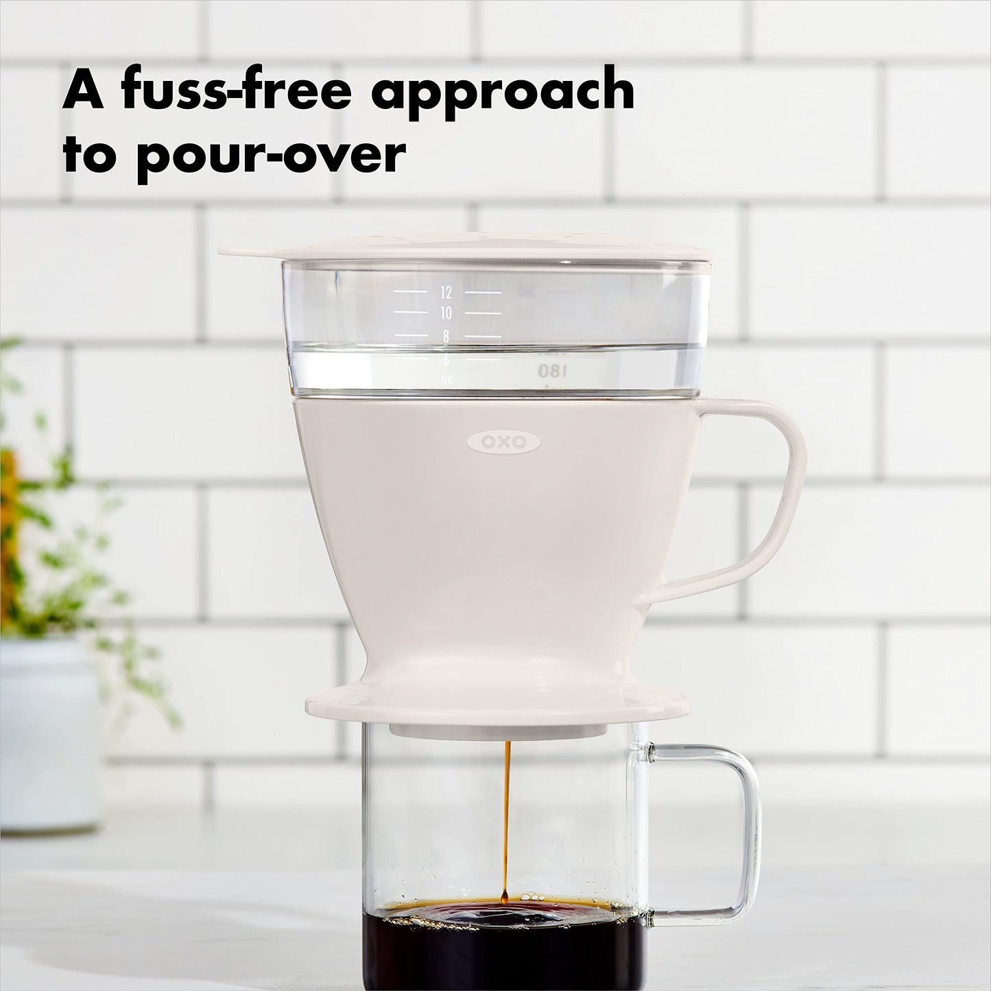 Cafetera Pour Over Oxo Good Grips Blanco Multicolor