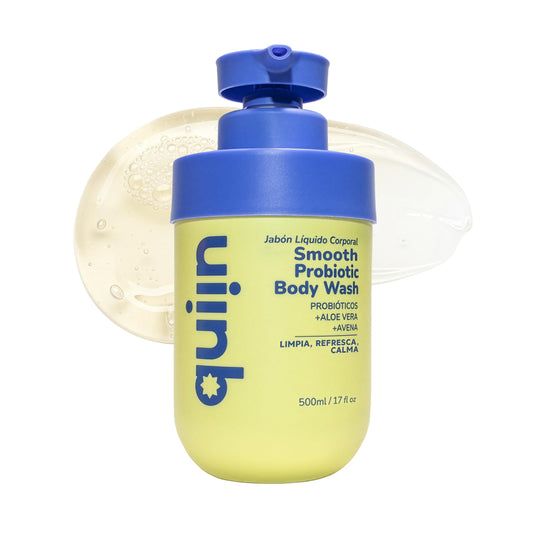 Quiin Smooth Probiotic Body Wash Probióticos Aloe y Avena 500 ml