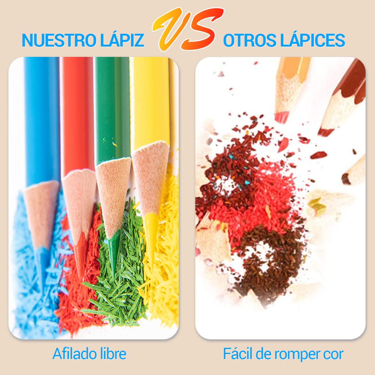 DAQI - Profesionales Dibujo de Kit, Colores de Dibujo 120 Piezas Lápices de Colores, Boceto y Dibujo de Arte Kit para Principiantes, Artistas, Ideal Regalo para Niños, Cumpleaños, Navidad