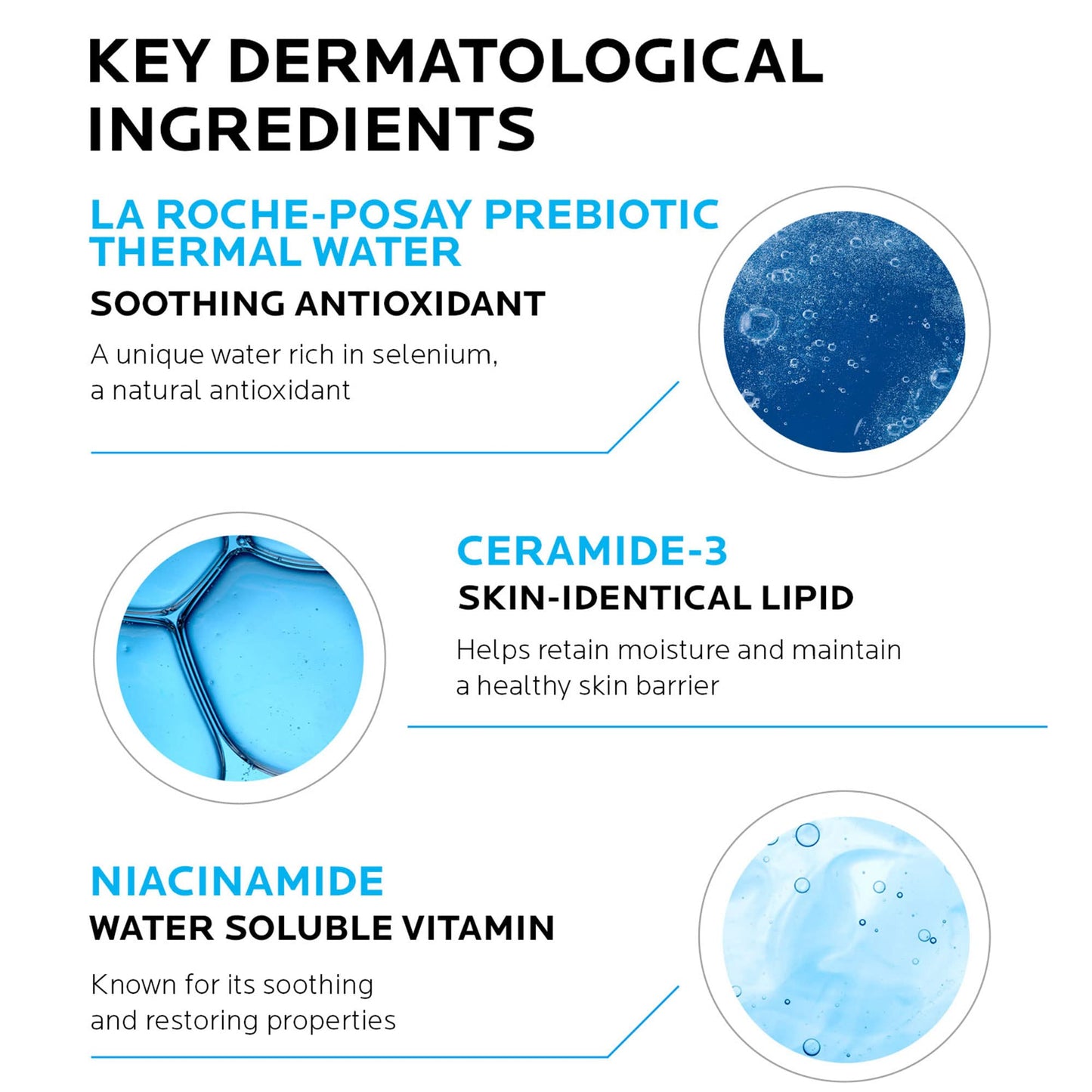 La Roche-Posay - Crema hidratante facial mate de doble reparación Toleriane, humectante en gel diario para controlar la piel grasa con niacinamida, sin aceite