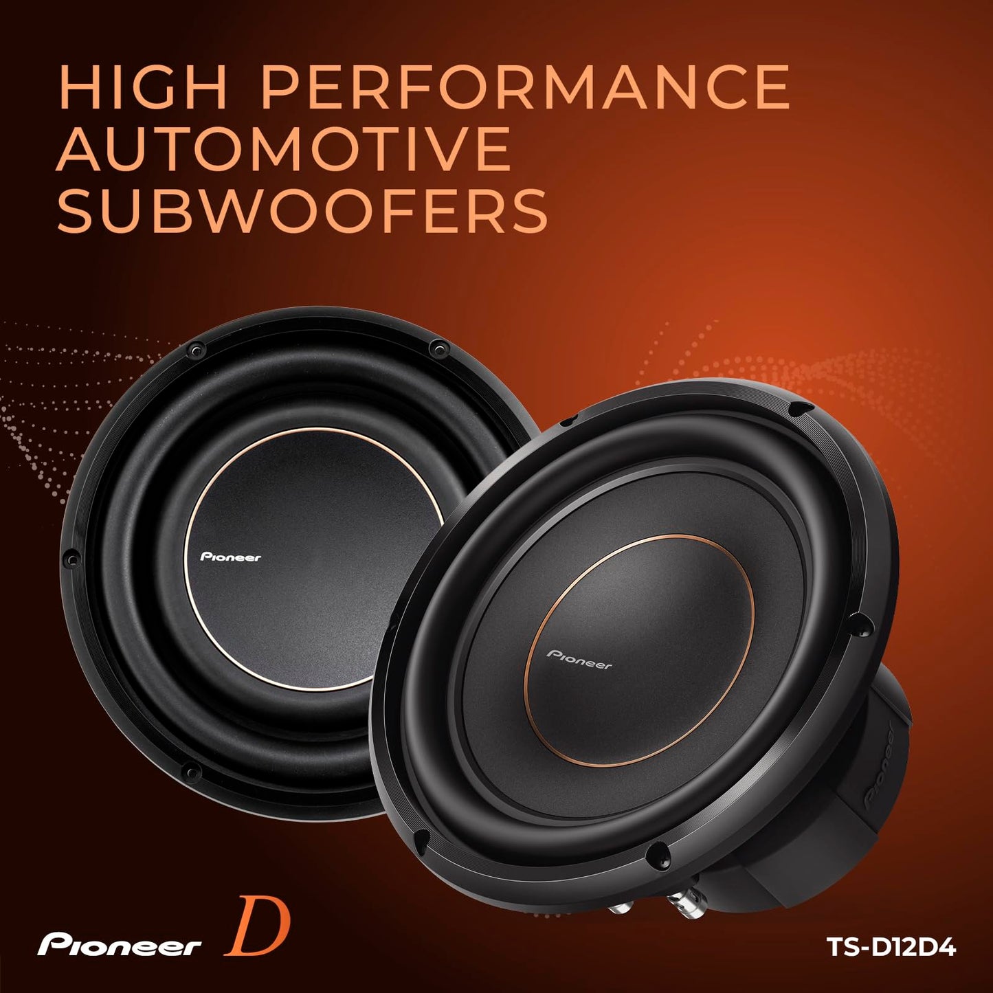 Pioneer Sub Woofer 12 2000w 600w Rms Doble Bobina TS-D12D4-