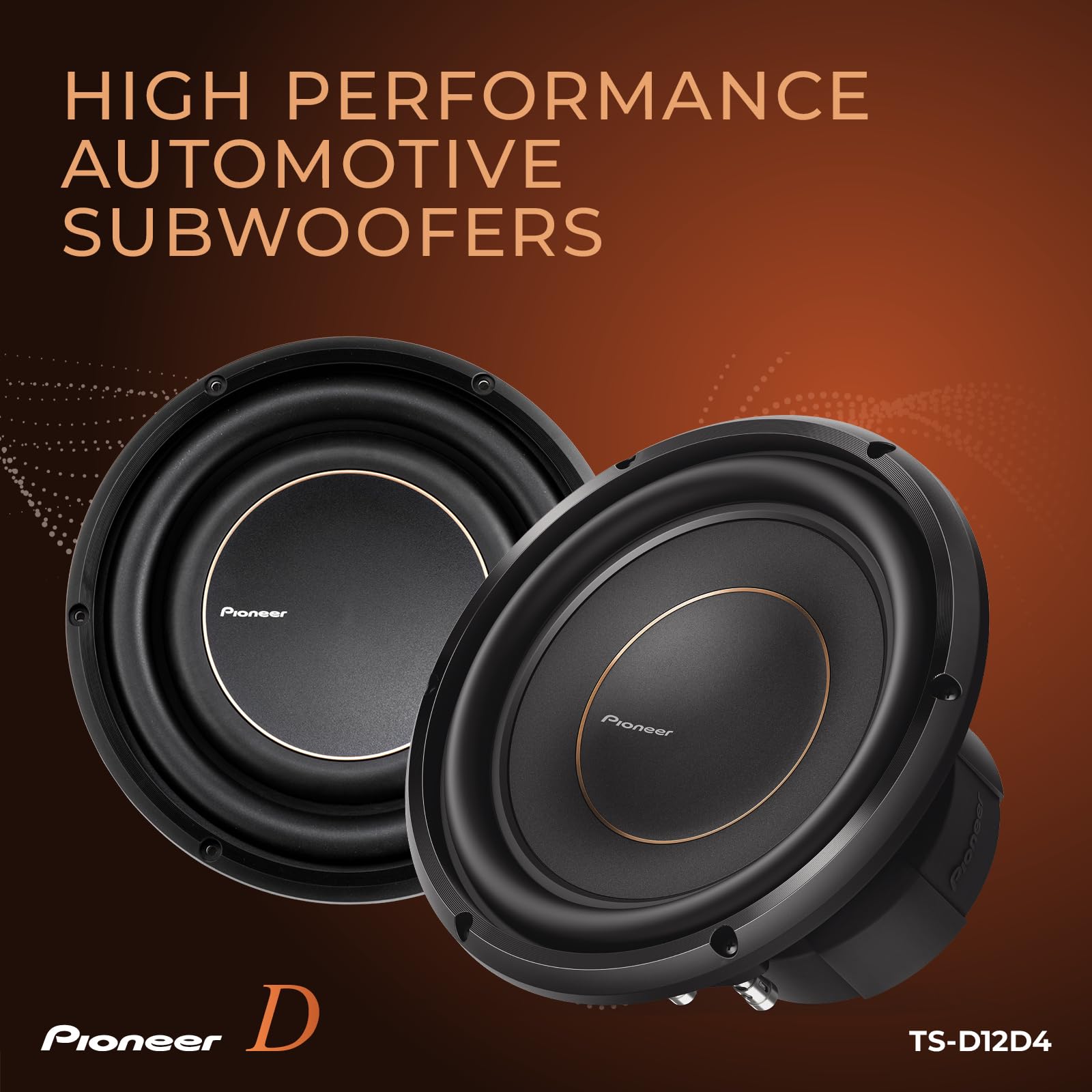 Pioneer Sub Woofer 12 2000w 600w Rms Doble Bobina TS-D12D4-