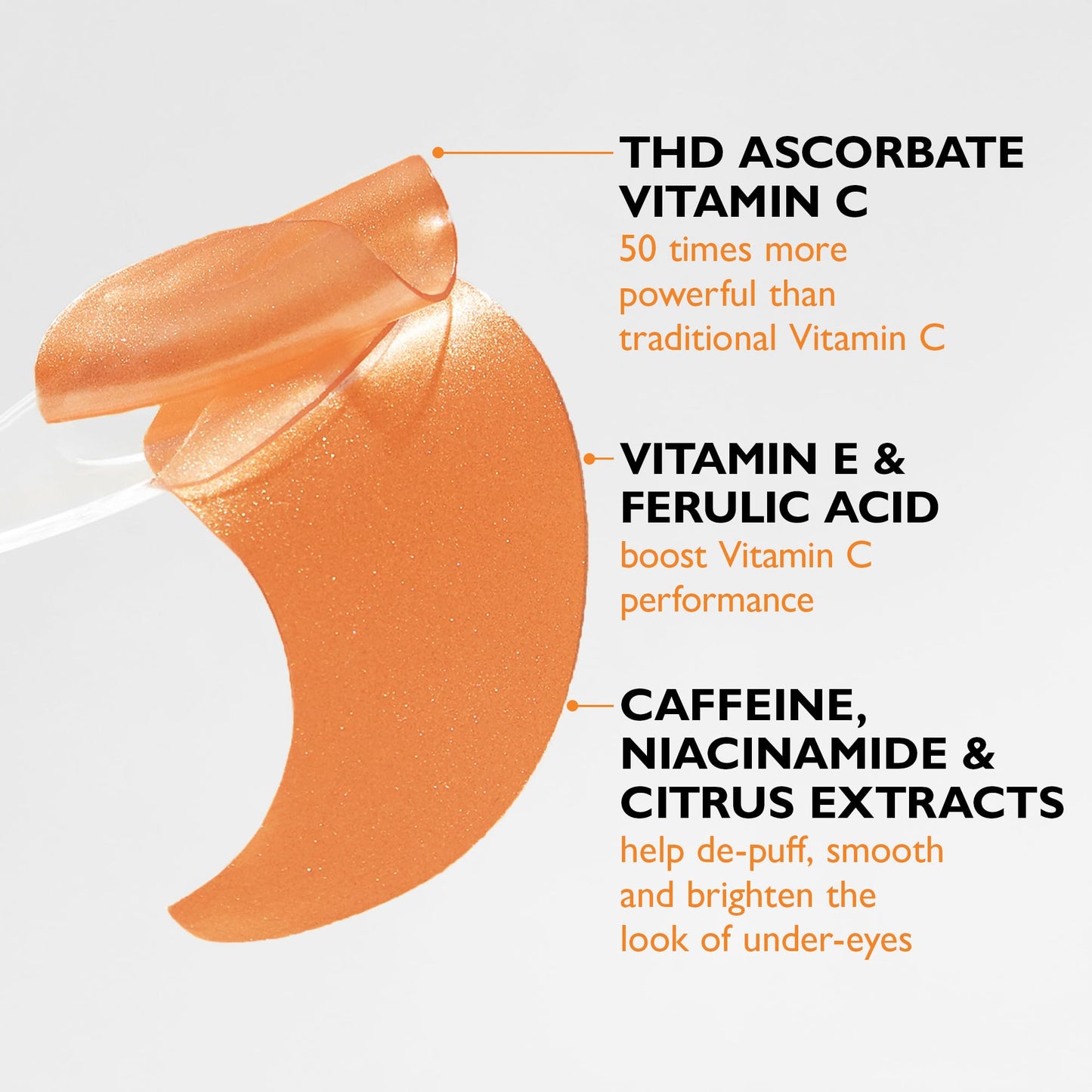 Peter Thomas Roth Potent-C Power Brightening Hydra-Gel Eye Patches With Vitamin C, Brightening Under-Eye Patches, 60 ct.