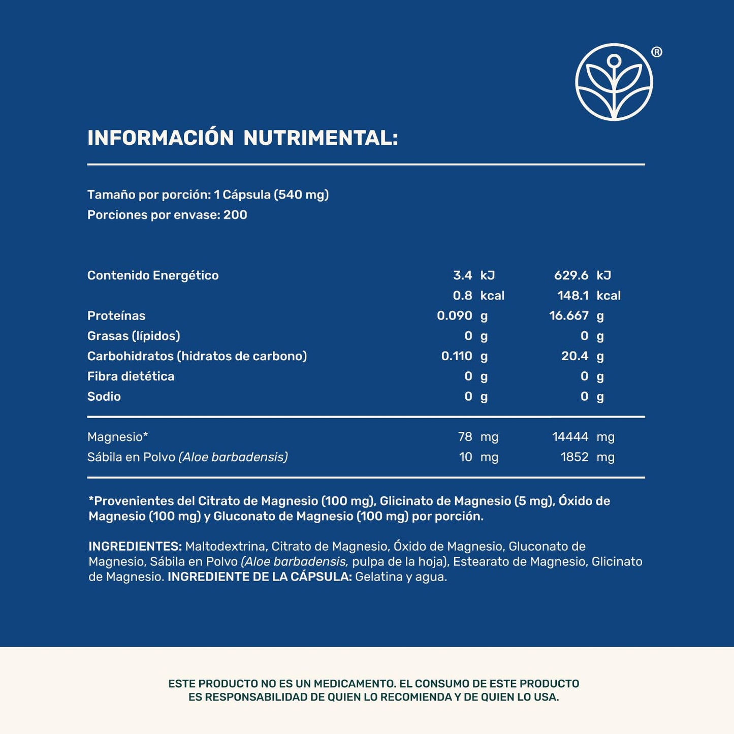 LIFE 360+ MAGNESIUM BLEND|Con 4 Magnesios: Oxido, Glicinato, Gluconato y Citrato de Magnesio | Cápsulas a base de colágeno hidrolizado, magnesio y vitaminas | Suplemento Alimenticio | 200 cápsulas