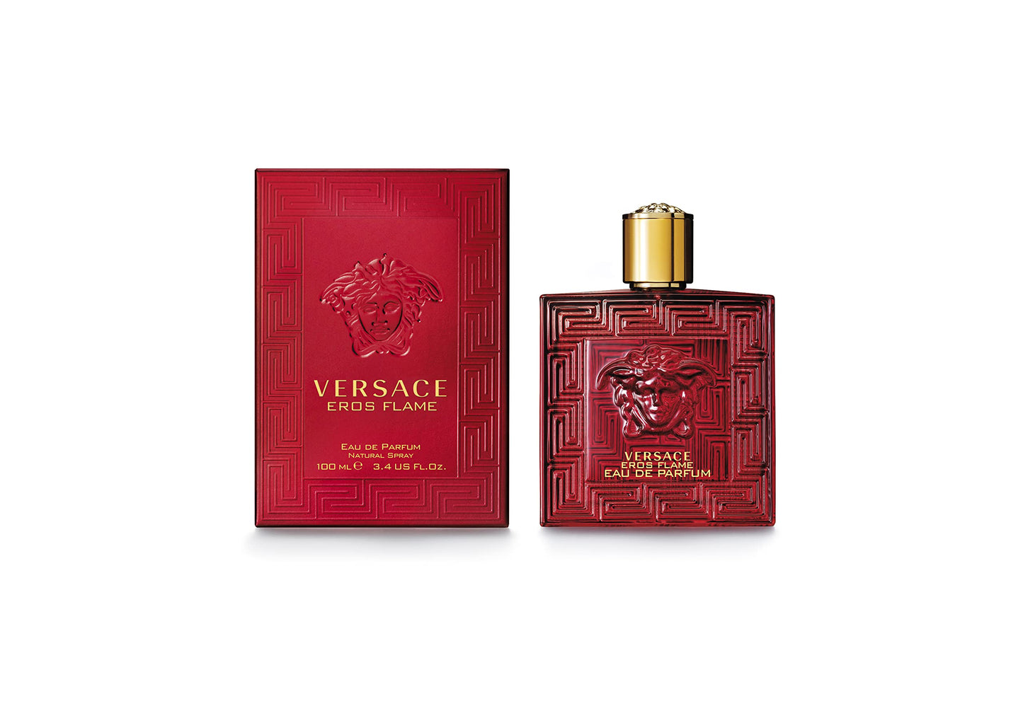 Perfume Versace Eros Flame rojo para Hombre