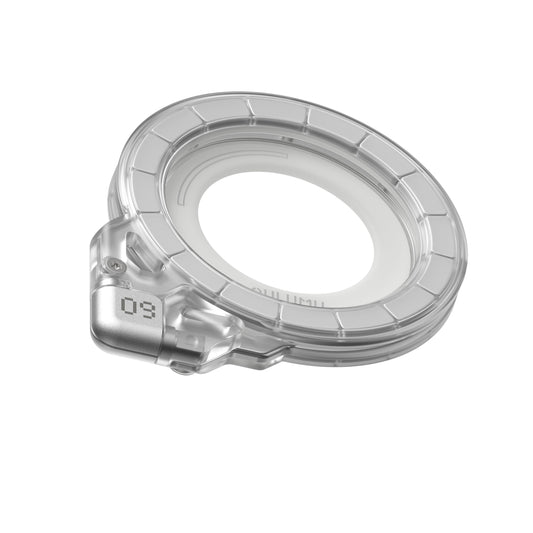 Soporte para Teléfono Aulumu Ghost Transparente MagSafe Rotación 360° Doble Cara