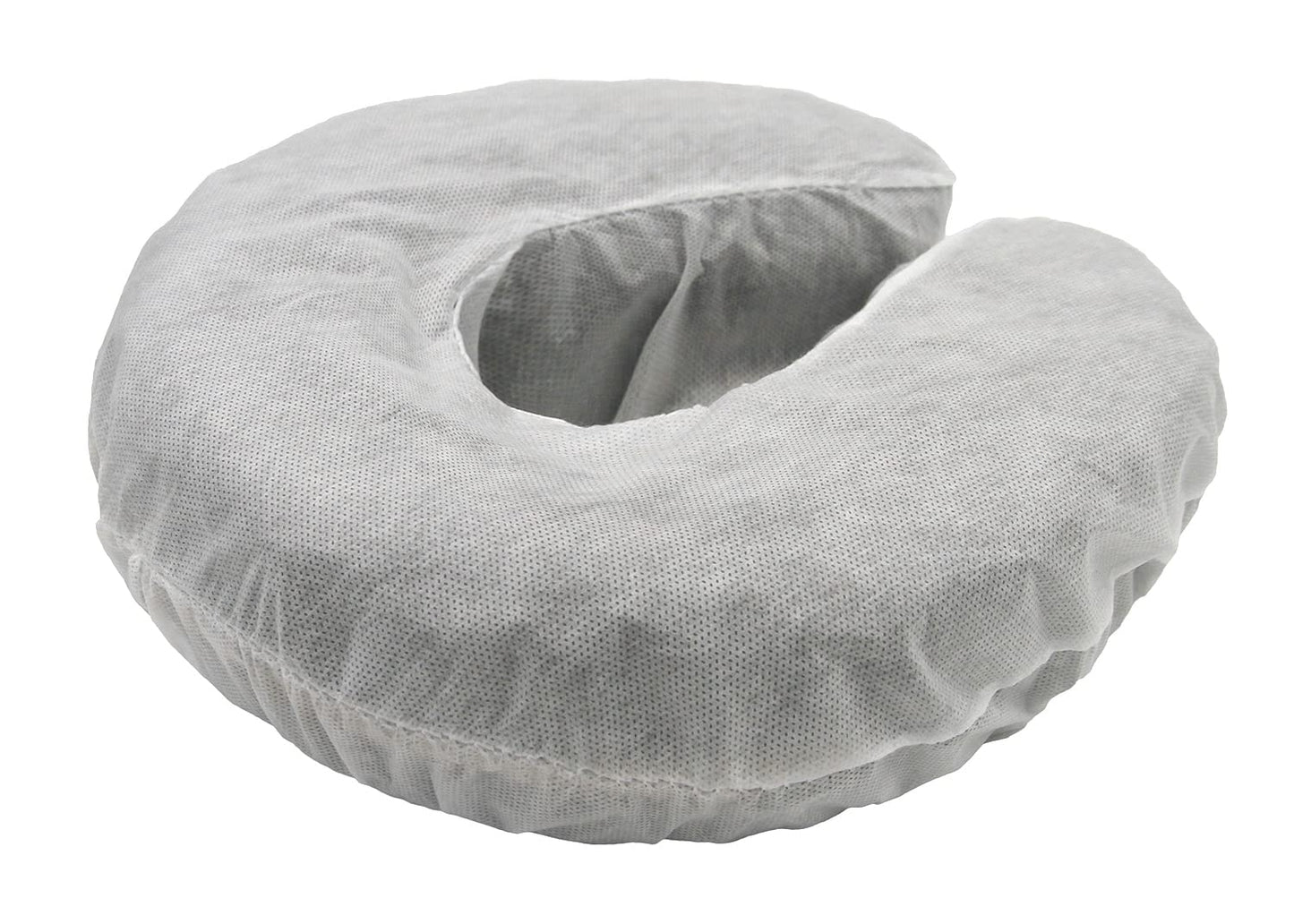 Lifesoft Fitted Disposable Headrest Covers Non-Sticking Face Cradle Covers, Universal Size, 50 Count