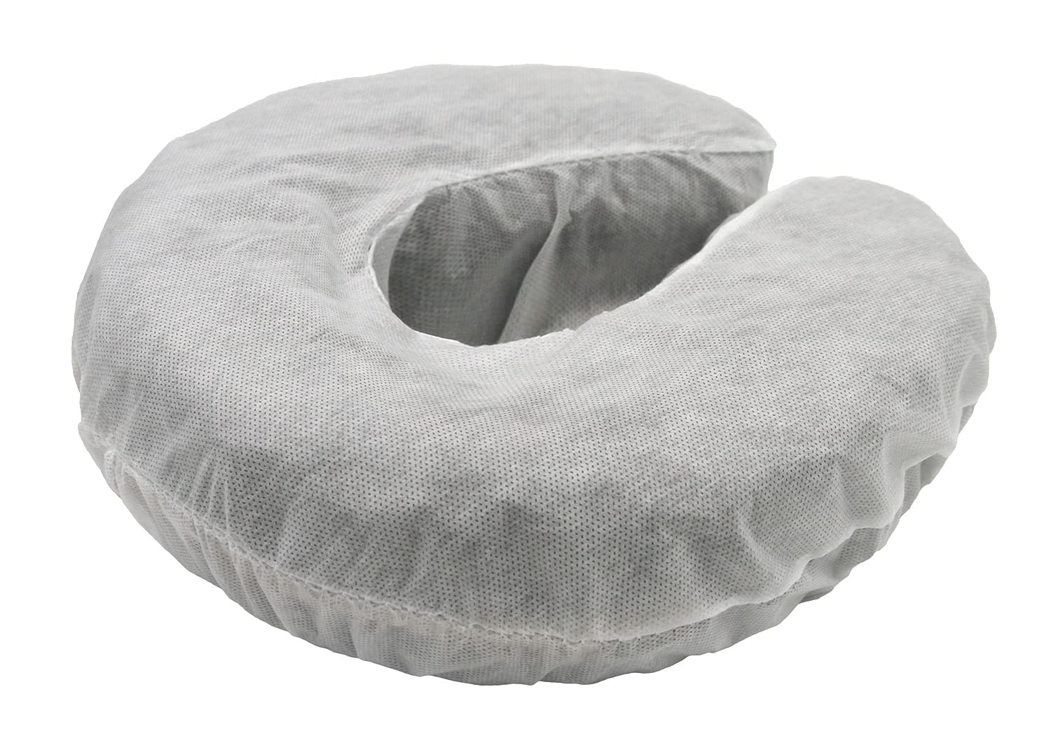 Lifesoft Fitted Disposable Headrest Covers Non-Sticking Face Cradle Covers, Universal Size, 50 Count