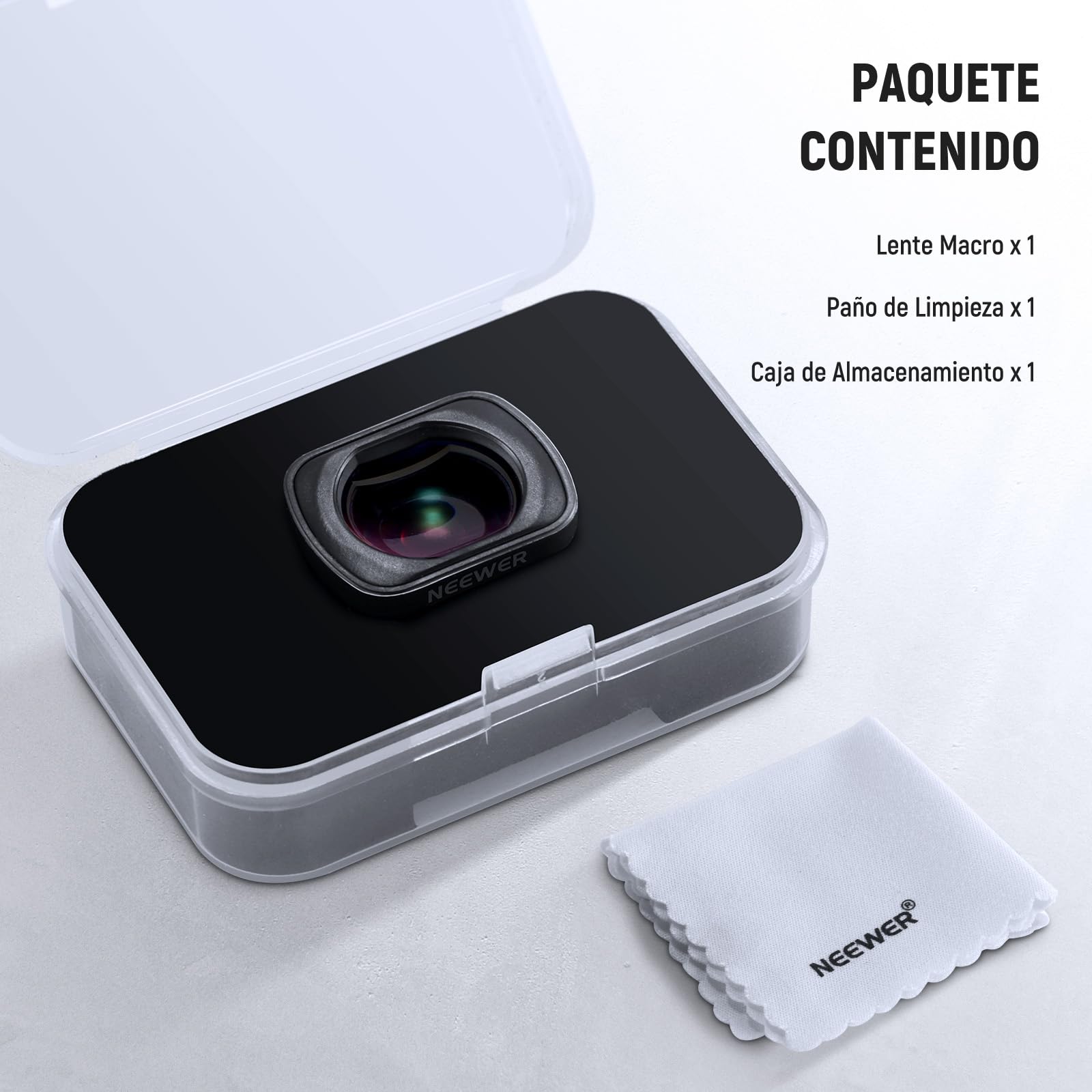 Lente Macro NEEWER Multicapa Vidrio Óptico HD para dji Osmo Pocket 3