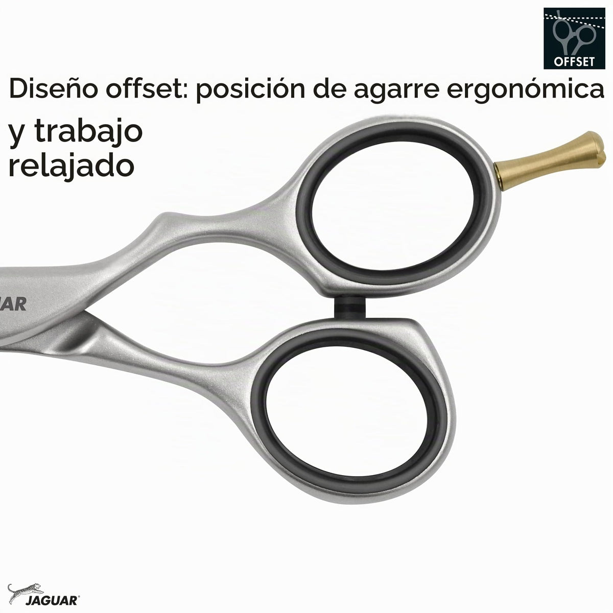 JAGUAR Pre Style Relax - Tijeras de peluquería (12,7 cm, 0,03597 kg)