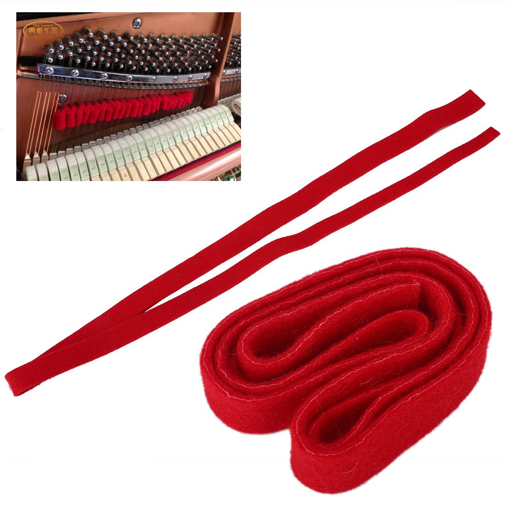 Coin Caoutchouc, 6 Piezas de Herramientas Profesionales de Palanca de afinación de Piano Juego de fijación, Llave de afinación de Piano, Herramienta de afinación de Piano outil Accorder Piano