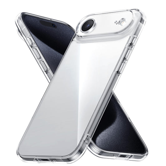 UGREEN Funda para iPhone Air, Transparente Carcasa de TPU, Anti-Amarillo Case, SGS 1.2 m Protección Anti-caídas, HD Bordes Suaves, Antiarañazos, Alta Transparencia con Cámaras Cubiertas