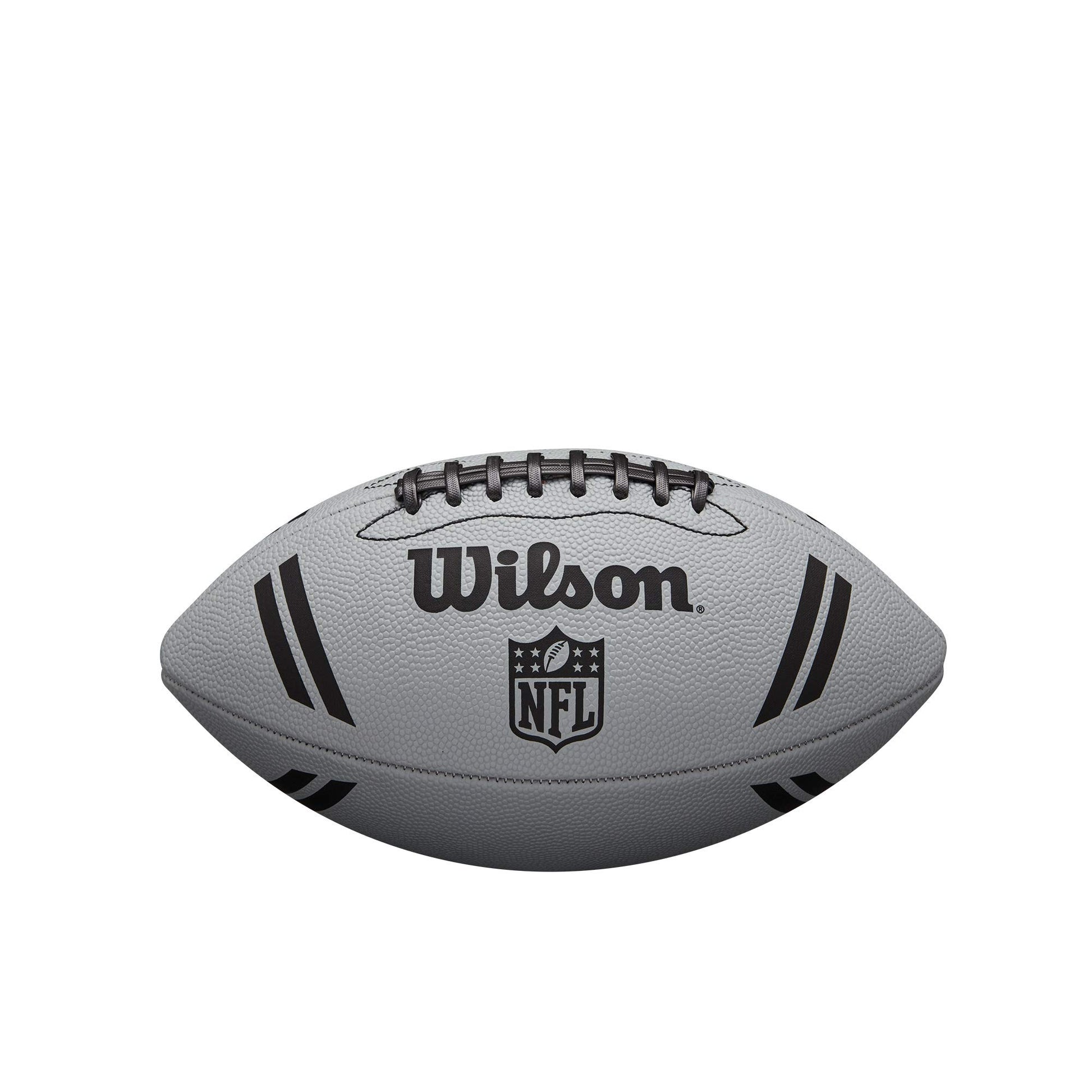 Balón de Fútbol Americano Wilson NFL Plata Talla Junior