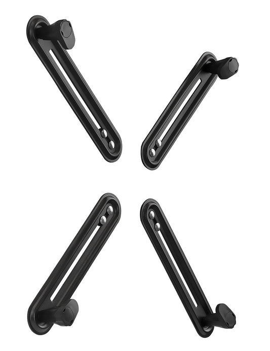 Kit de Montaje de Adaptador VESA Mount-It! para Monitores HP Acer Samsung Dell Asus LCD LED 13 a 27 Pulgadas Compatible con VESA 75 y 100