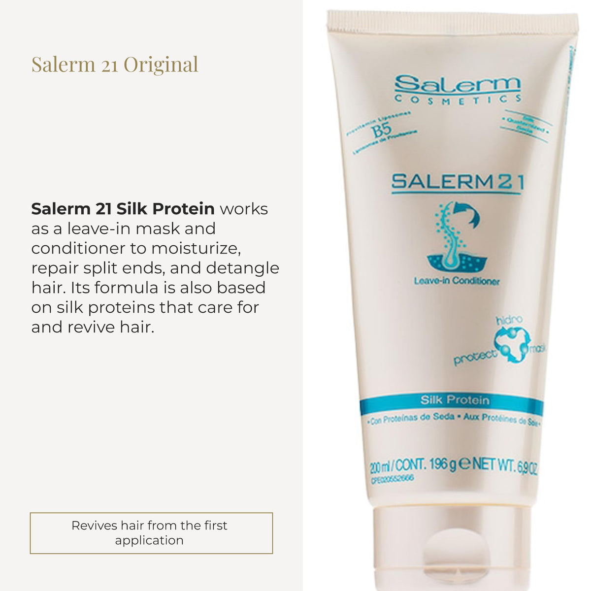 Salerm 21 B5 Silk Protein, 6.9 Ounce