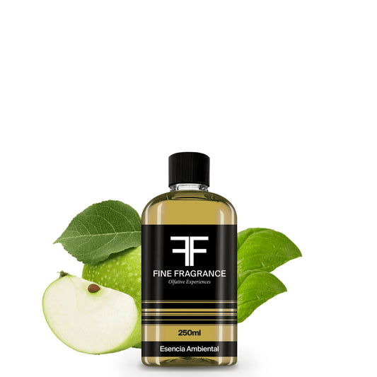 Fine Fragrance, Esencia para difusor aroma Manzana Verde, 250ml, ultra concentrada para uso exclusivo en difusores profesionales y aromaterapia