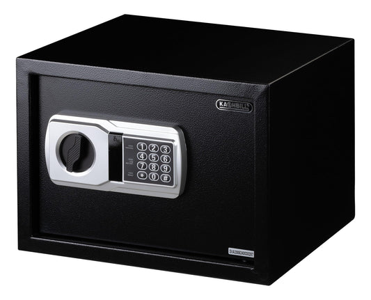 Caja Fuerte Digital Mediana Modelo CF02 25x35x25 cm con Cierre Electrónico, Ideal para Hogar y Oficina