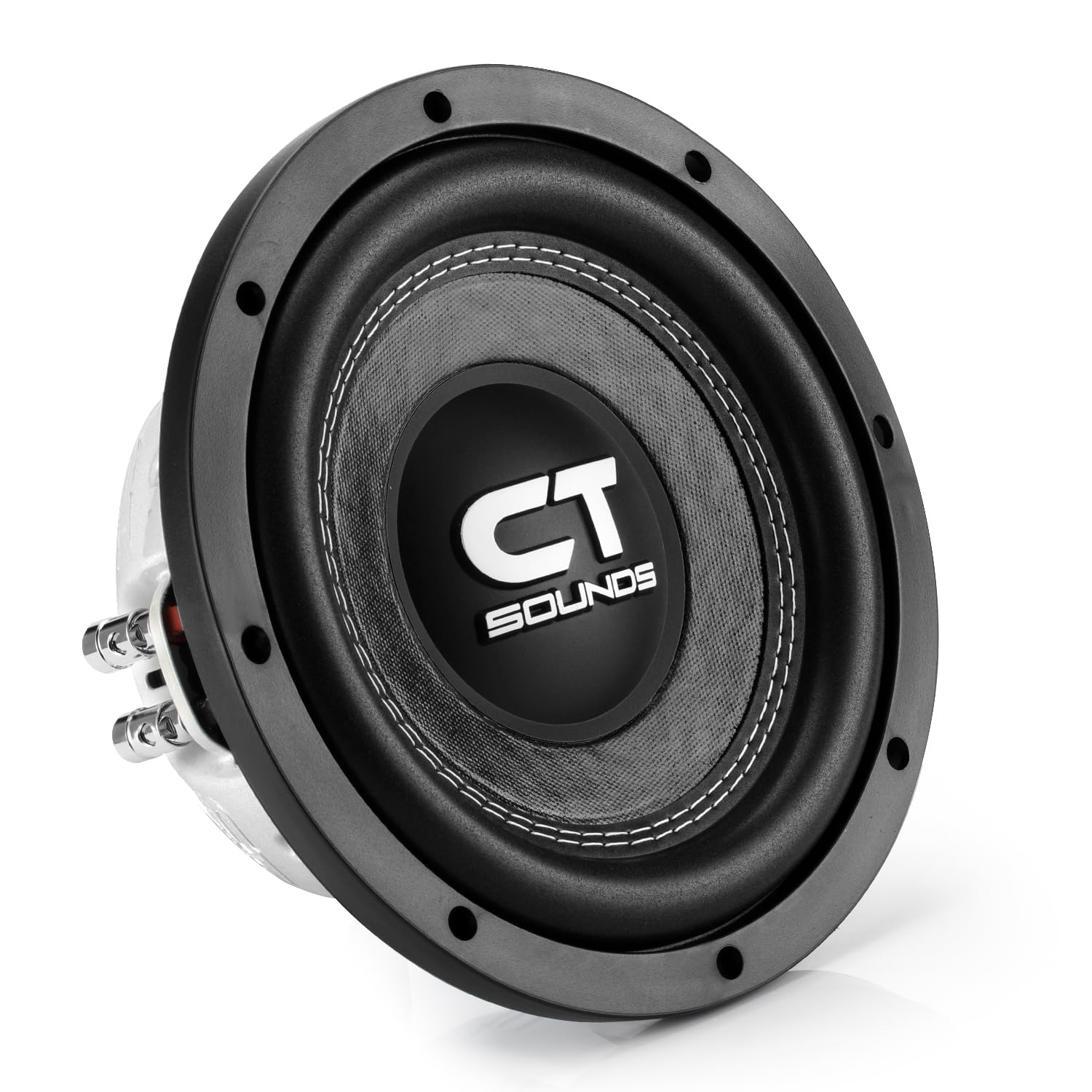 CT Sounds Hydro - Subwoofer de coche de montaje superficial dual de 4 ohmios y 600 vatios