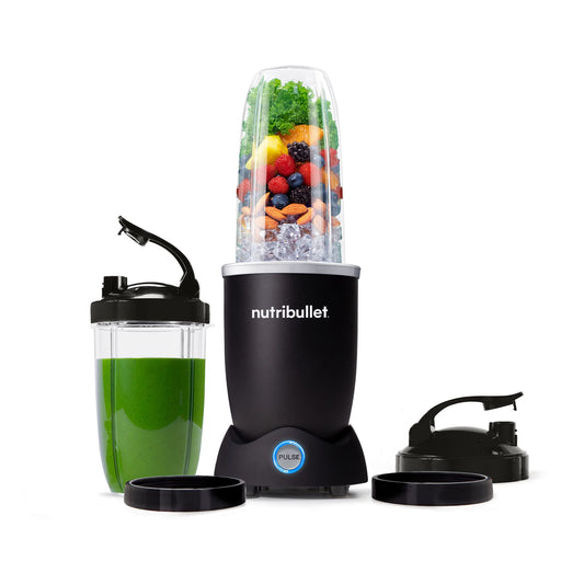 Licuadora Personal Nutribullet Pro+ Negro Mate con Función de Pulso 1200 W