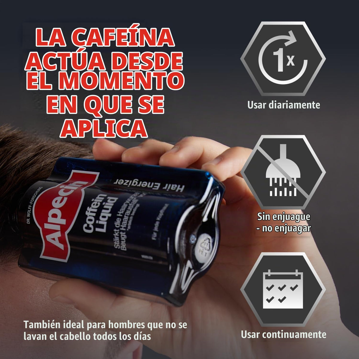 Energizador Líquido para Cabello Alpecin Cafeína 200ml