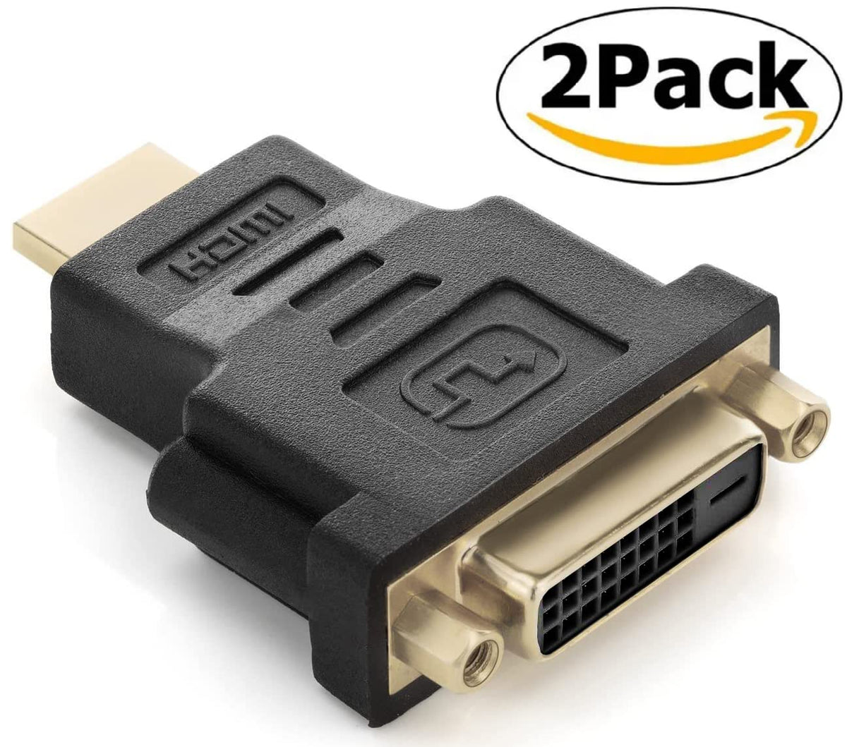 Adaptador HDMI a DVI MIXVIRGO Paquete de 2