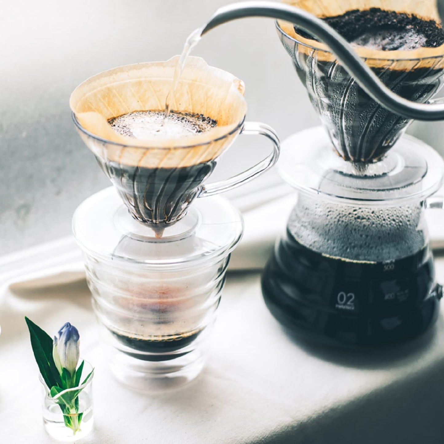Goteador de Café Hario V60 Transparente Tamaño 03