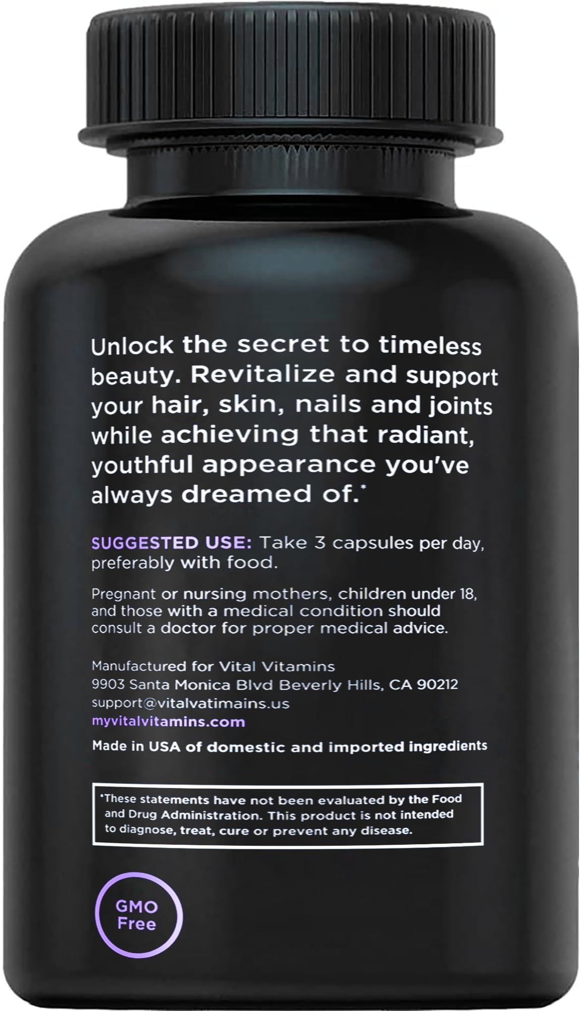 Collagen for Women - Plus Vitamin C, Biotin, Hyaluronic Acid - Type, I, II, III, V & X Multi Complex - 150 Pills
