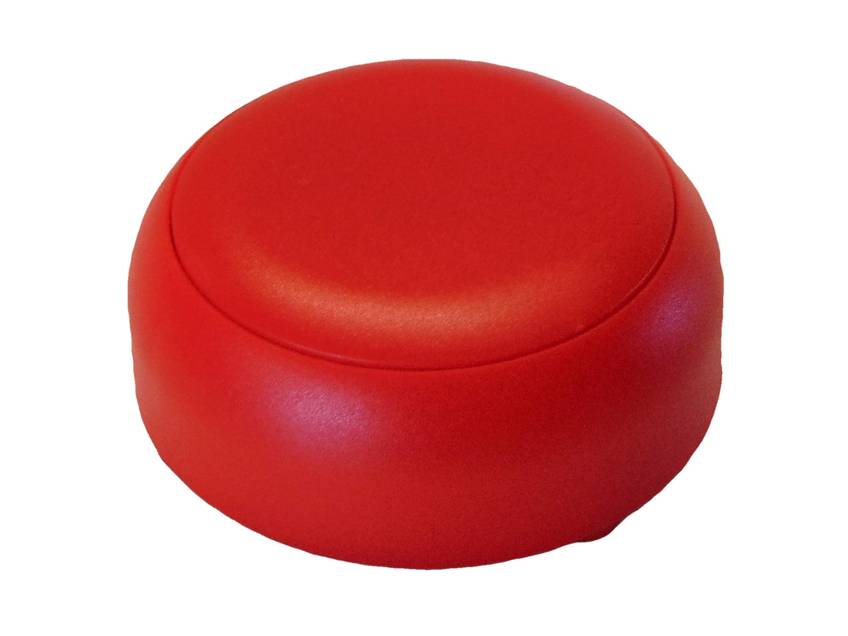 Botón de Hablar Grabable Easy Button de Custom rojo con Elegante