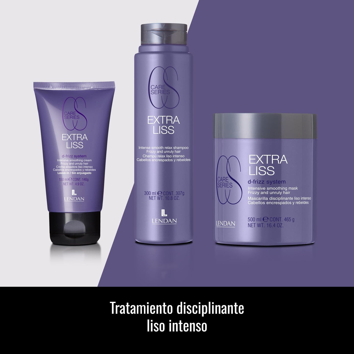 Lendan Extra Liss Intense Smooth Relax Shampoo, 10.8 Ounce/300ml