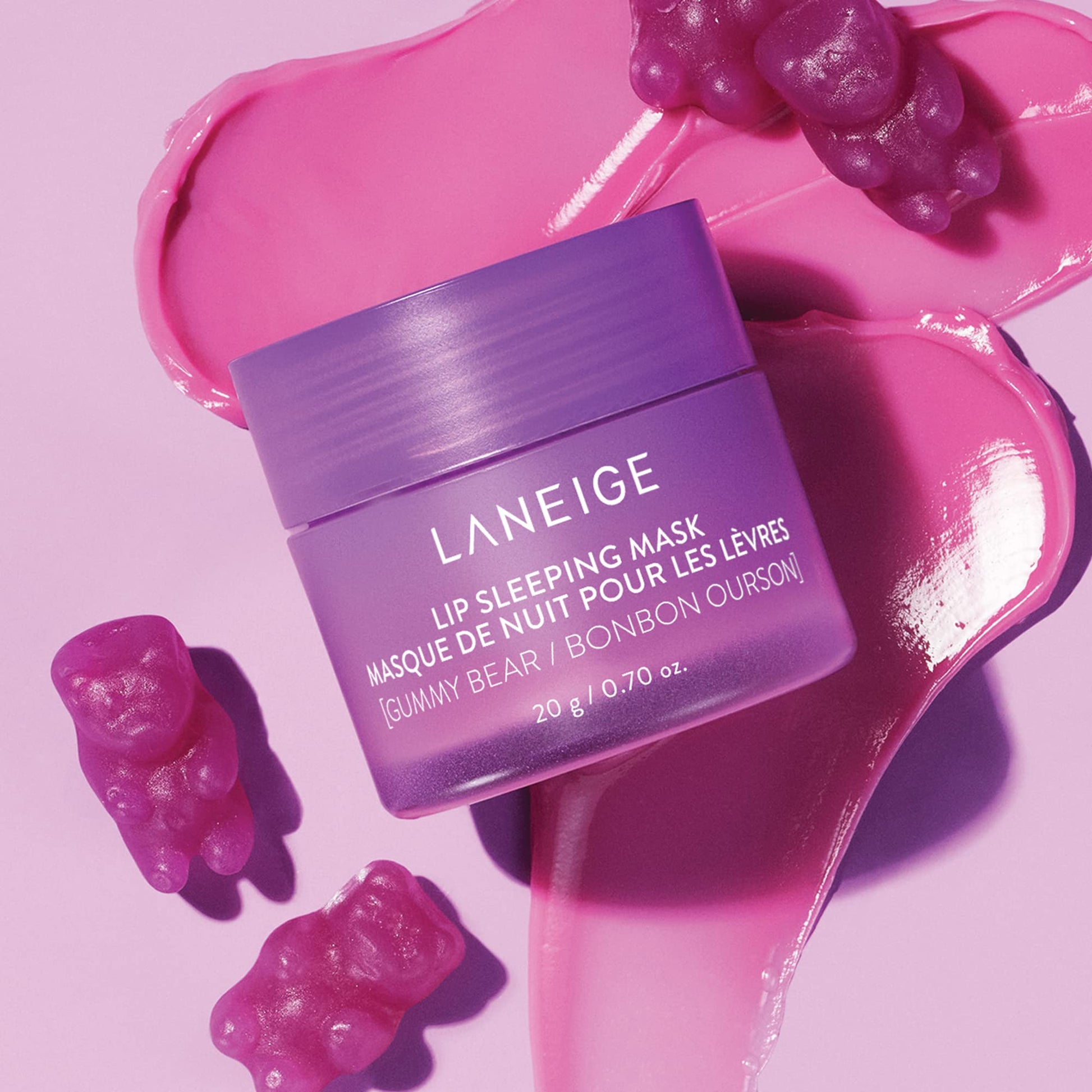 LANEIGE Lip Sleeping Mask Osito De Goma (Mascarilla De Noche Para Labios)
