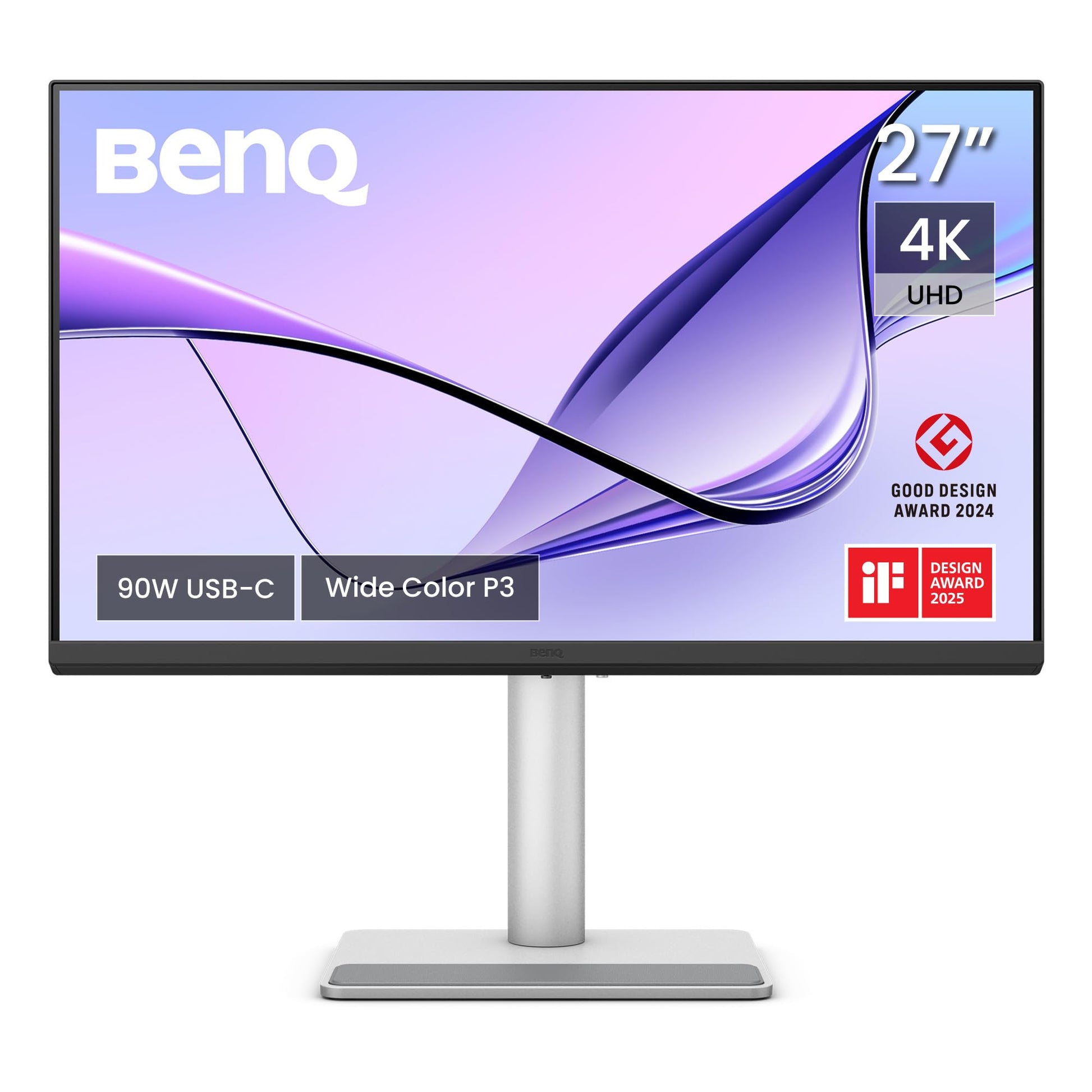 BenQ Monitor 27 Ma270u, para Macbook 4k, Uhd, con Mac Colors